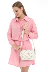Beverly Hılls Polo Club Kadın Çapraz Çanta 05BHPC8026 Mono Beyaz