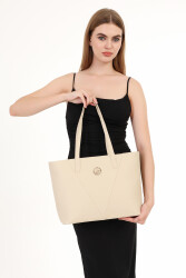 Beverly Hılls Polo Club Kadın Omuz Çantası 05BHPC8041 Lnt-Bej