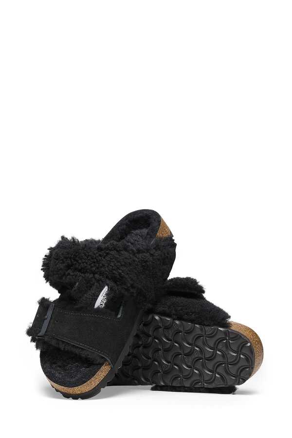 Birkenstock Arizona Split Vl Teddy Kadın Sandalet 1025544 - Birkenstock 1---0