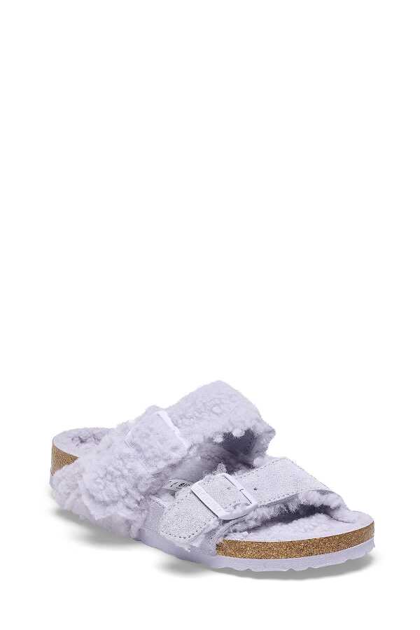 Birkenstock Arizona Split Vl Teddy Laf Kadın Sandalet 1025497 - Birkenstock 2---0