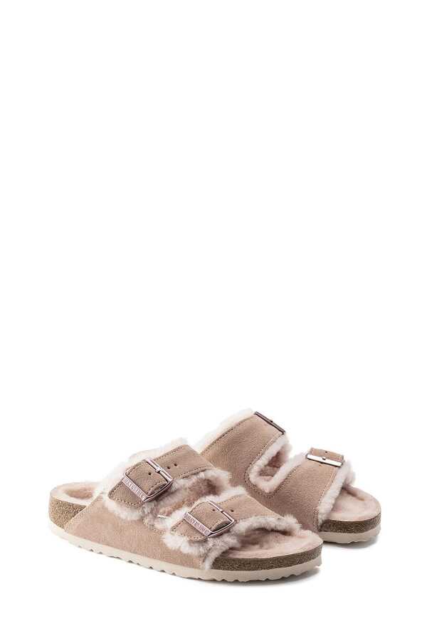 Birkenstock Arizona Vl Fell Laf Kadın Sandalet 1020389 - Birkenstock 4---0