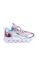 Buckhead Trıo Shıny Hologram Kız Çocuk Sneaker Buck4246 Pembe-Mavi