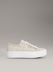 Calvin Klein Kadın Sneaker YW0YW019650GA Beige