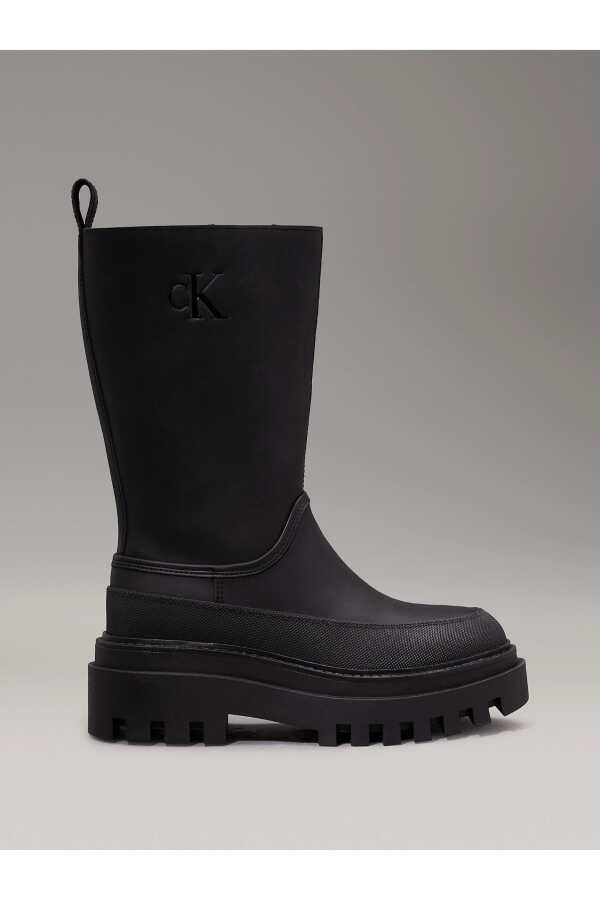 Calvin Klein Kadın Deri Yağmur Botları YW0YW015590GJ - Calvin Klein 2---0