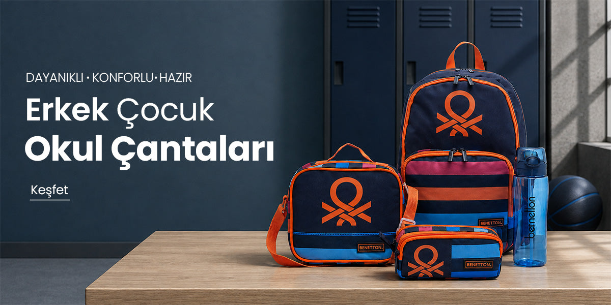Erkek Çocuk Okul Çantaları