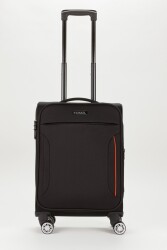 Fossil Unisex Kabin Boy Kumaş Valiz 020-03 Siyah