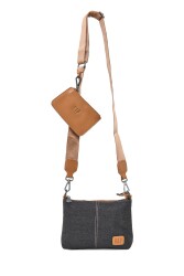 Gap Kadın Omuz Çantası GPK0854258 Siyah-Taba