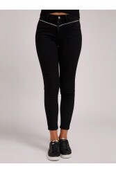 Guess 1981 Kadın Skinny Pantolon W1PA64D4PD9 Siyah