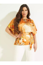 Guess Baja Kadın Kimono 2YGH217099Z TURUNCU