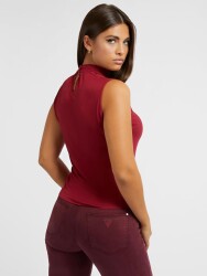 Guess Baylıe Kadın Bluz W2BP22K68D2 Bordo