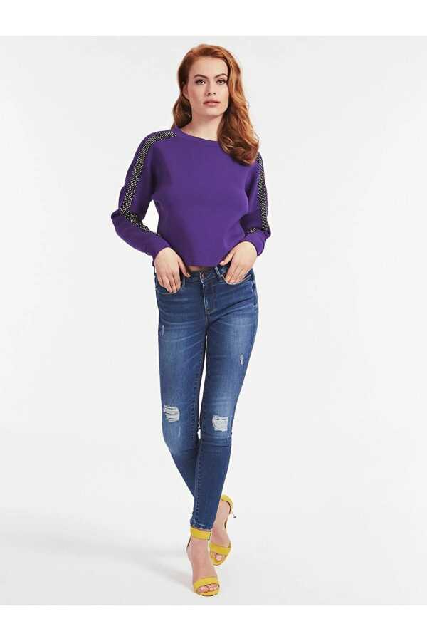 Guess Jegging Kadın Denim Skinny Pantolon W0YA03D4483 - Guess 2---0