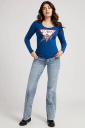 Guess Kadın Denim Pantolon W2RA33D3Y0Z Kot Mavi