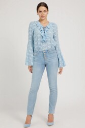 Guess Kadın Jeans W2GA28D4K94 Kot Mavi