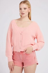 Guess Loana Kadın Triko Crop W2RR15Z2YA0 PEMBE