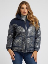 Guess Loıse Kadın Deri Top Mont W2BL49L0RB0 LACİVERT