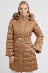 Guess Lolıe Kadın Mont W2BL61WEX52 Bej