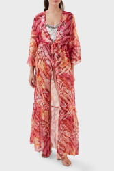 Guess Long Kadın Kimono E3GK09WE550 PEMBE
