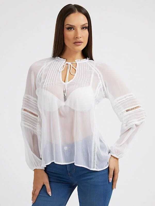 Guess Ls Gılda Kadın Bluz W3GH60WDW52 - Guess 2---0