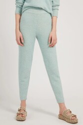 Guess Lurex Kadın Pantolon W1RR18Z2XW0 Deniz Mavisi