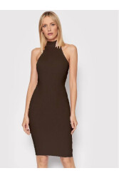 Guess Marciano Adley Kadın Elbıse 2GGK085678Z KAHVERENGİ