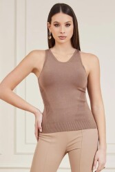 Guess Marciano Adley Kadın Triko Bluz 2GGR115678Z KAHVERENGİ
