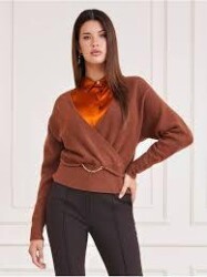 Guess Marciano Monıqu Kadın Trıko 2BGR115666Z KAHVERENGİ
