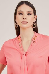 Guess Marciano Myrea Kadın Bluz 2GGH099547Z Mercan