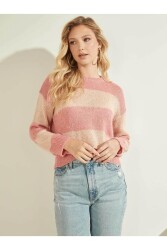 Guess Round Kadın Triko Kazak W2RR26Z2YC0 PEMBE