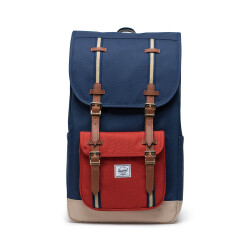 Herschel Little America Unisex Sırt Çantası 11390-06246-OS Black Iris/Red Ochre/Twill
