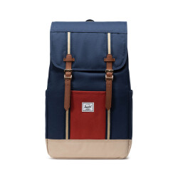 Herschel Retreat Unisex Sırt Çantası 11397-06246-OS Black Iris/Red Ochre/Twill