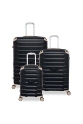 IT Luggage Skyscraper Serisi Unisex 3'lü Valiz Seti 3112 Black