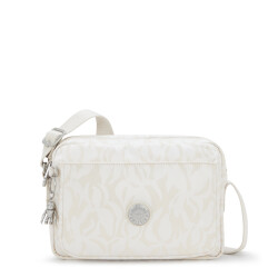 Kipling Abanu M Elevated Jacquard Kadın Omuz Çanta KI6575-Y05 Beige