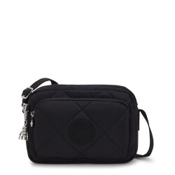 Kipling Abanu M Zıp K.Quılt Kadın Çapraz Çanta KI3440-95R Cosmic Black