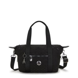 Kipling Art Mını Elevated Jacquard Kadın Çapraz Çanta KI3468-Y12 Black