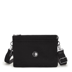 Kipling Rırı L Elevated Jacquard Kadın Çapraz Çanta KI5954-Y12 Black