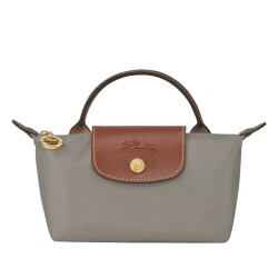 Longchamp Kadın El Çantası XS 34175 089 P55 Gray