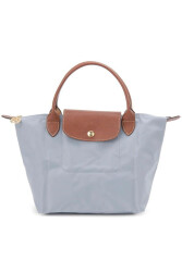 Longchamp Kadın Omuz Çantası Small L1621 089 P80 Steel