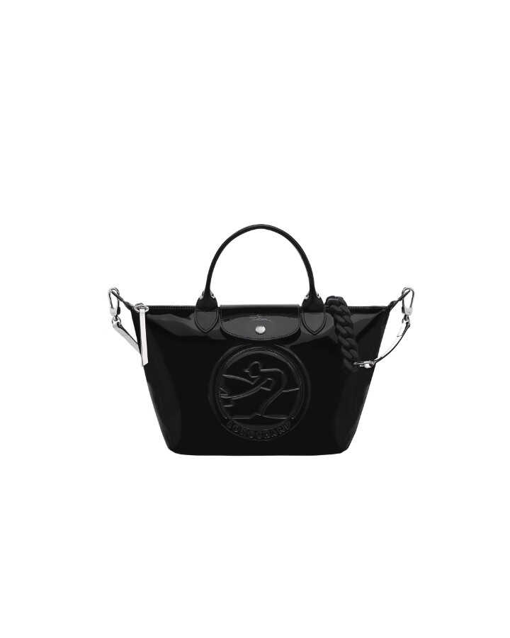 Longchamp Le Plıage Cuır Gloss Top Handle Kadın Omuz Çantası 1512HBE-001 - Longchamp 2---0