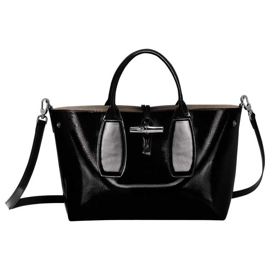 Longchamp Roseau Vernis Kadın El Ve Çapraz Çanta 10058HPP001 - Longchamp 4---0