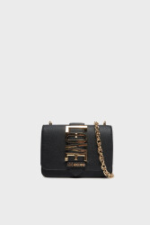 Love Moschino Çıkarılabilir Zincir Kadın Omuz Çanta JC4227PP0MKC0000 Nero