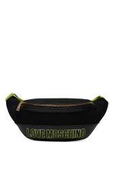 Love Moschino Kadın Bel Çantası JC4040PP1ILF100A Siyah-Yeşil