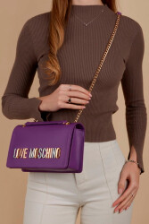 Love Moschino Kadın Çapraz Çanta JC4302PP0IKN0650 Mor