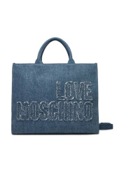 Love Moschino Kadın El ve Çapraz Çanta JC4242PP0MKM0750 MAVİ