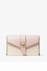 Michael Kors Charm Kadın Çapraz Çanta 32S0G00C6B Powder Blush Multı