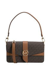 Michael Kors Greenwich Kadın Çapraz Çanta 30H1GGRL6B Brown - Acorn