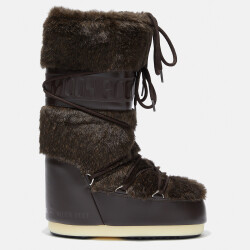 Moon Boot Icon Faux Fur Kadın Kar Botu 2MONW2022019 Brown