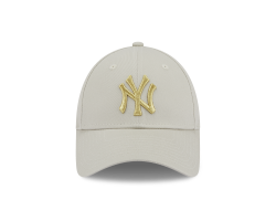 New Era Metallıc Logo 9Forty Neyyan Unisex Şapka 60222491 Beige