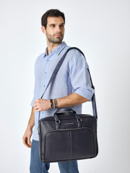 Pierre Cardin Laptop ve Evrak Çantası 01PC001116-L LACİVERT