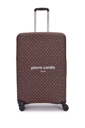 Pierre Cardin Orta Boy Valiz Kılıfı 04PC101-KLF-02 Kahve