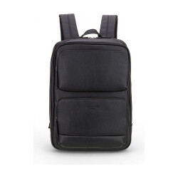 Pierre Cardin Unisex Laptop Sırt Çantası 01PC00106-S Siyah